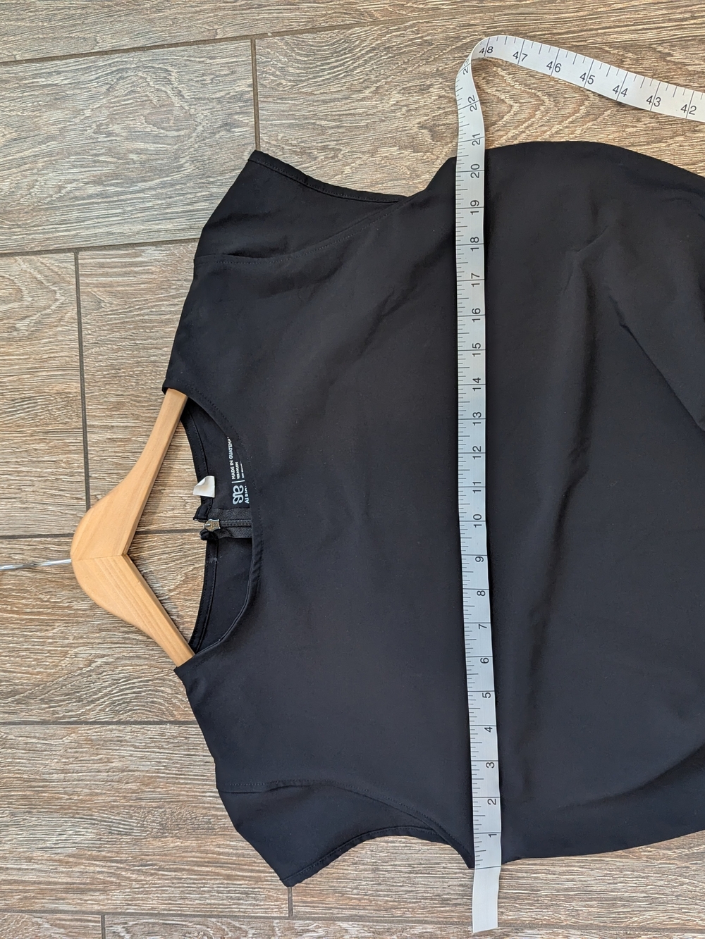 Albion Black Short Sleeve Jumpsuit Jogger Size Large Petite Athleisure - Picture 9 of 11